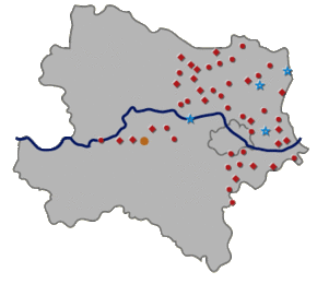 Stationen in Niederösterreich